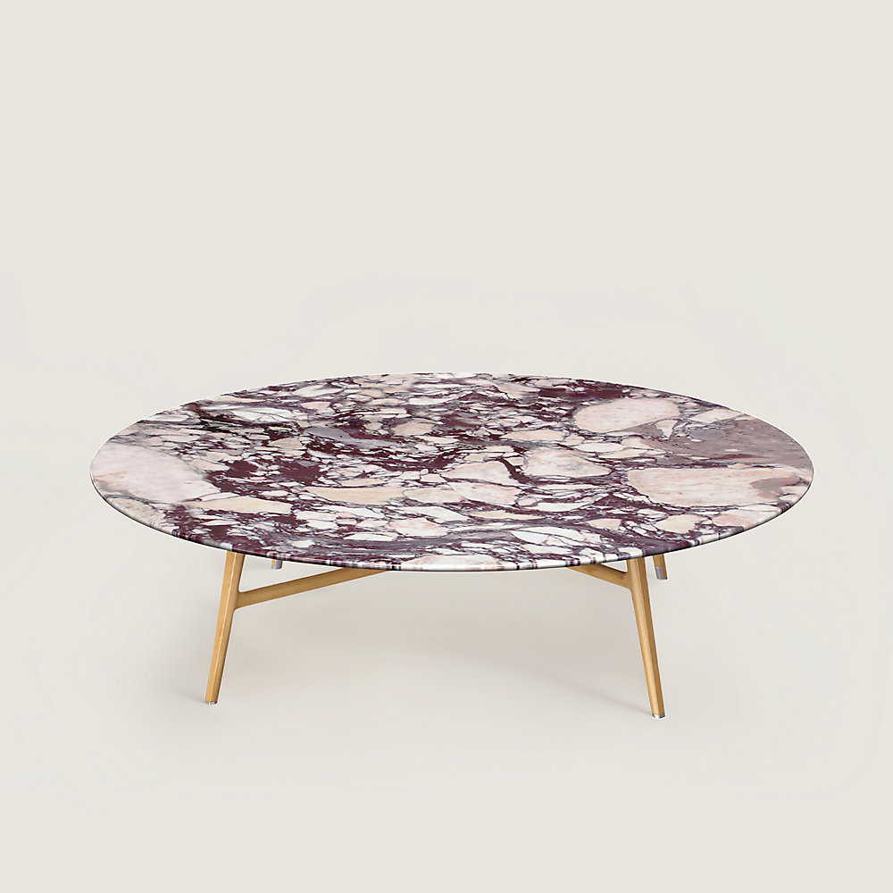 Les Necessaires d'Hermès satellite coffee table, large model